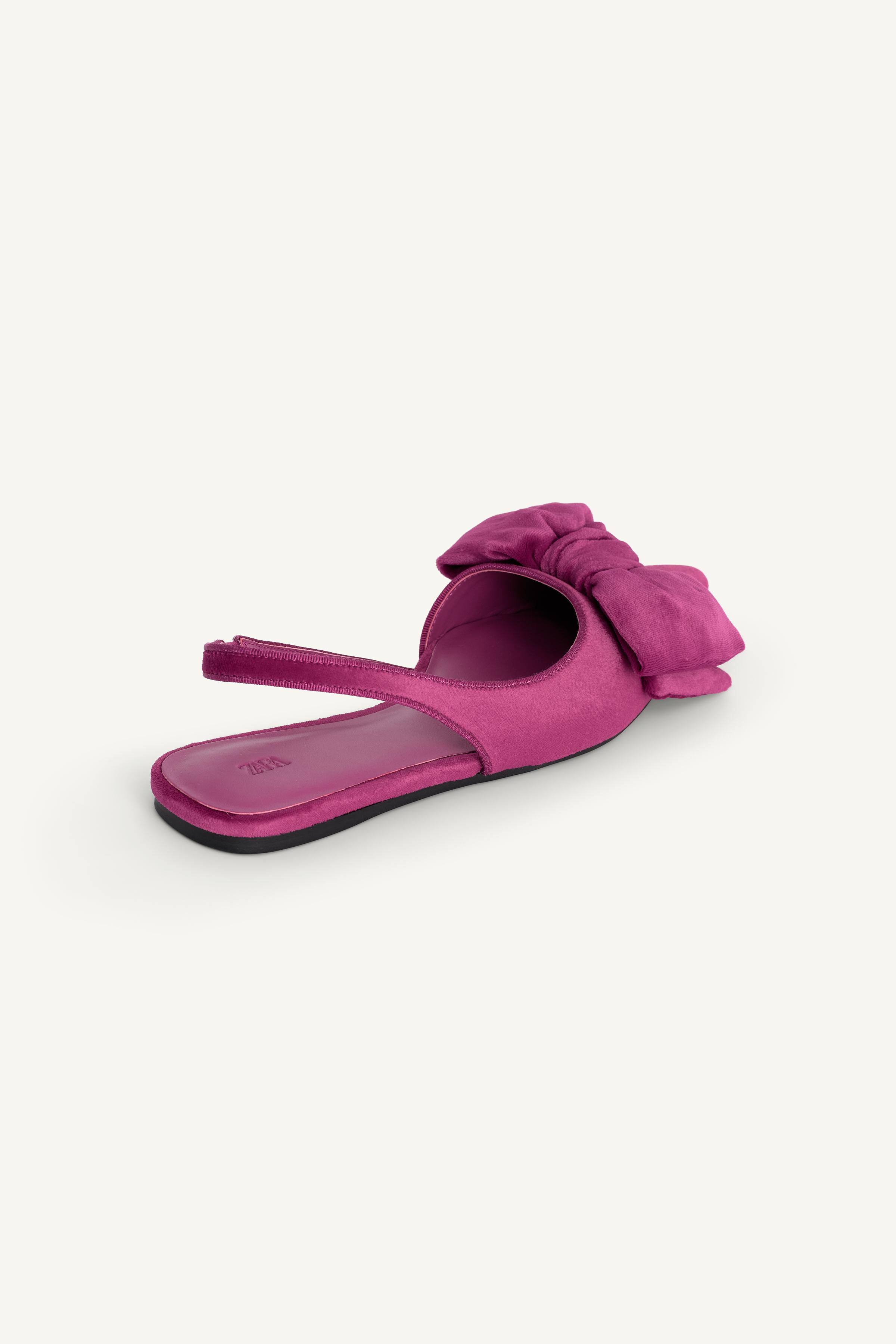 LIMITED EDITION SLINGBACKS WITH MAXI BOW